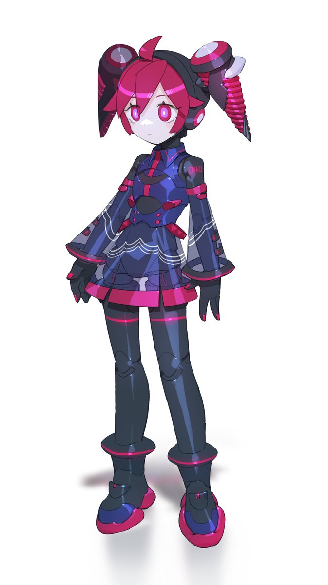 This is a pixiv picture whose title is ツインドリル.