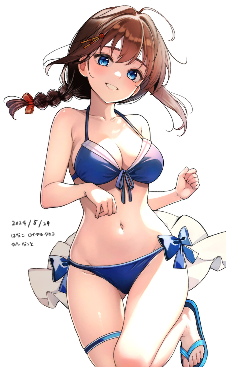 This is a pixiv picture whose title is 時雨改三 水着mode.