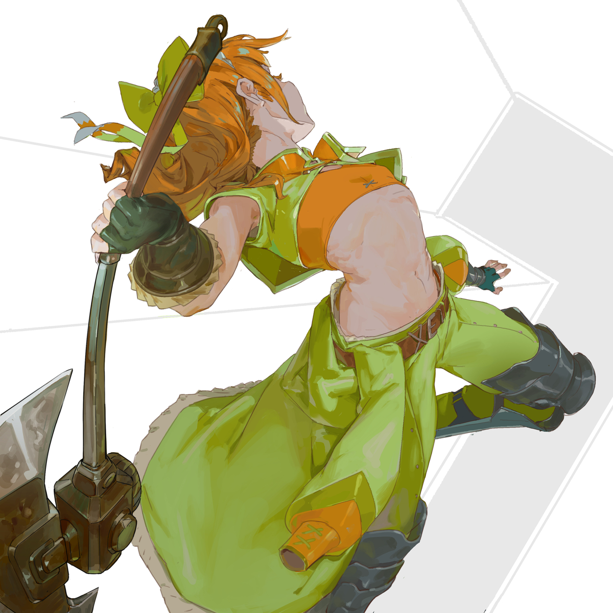 This is a pixiv picture whose title is 🪓エーティエ.
