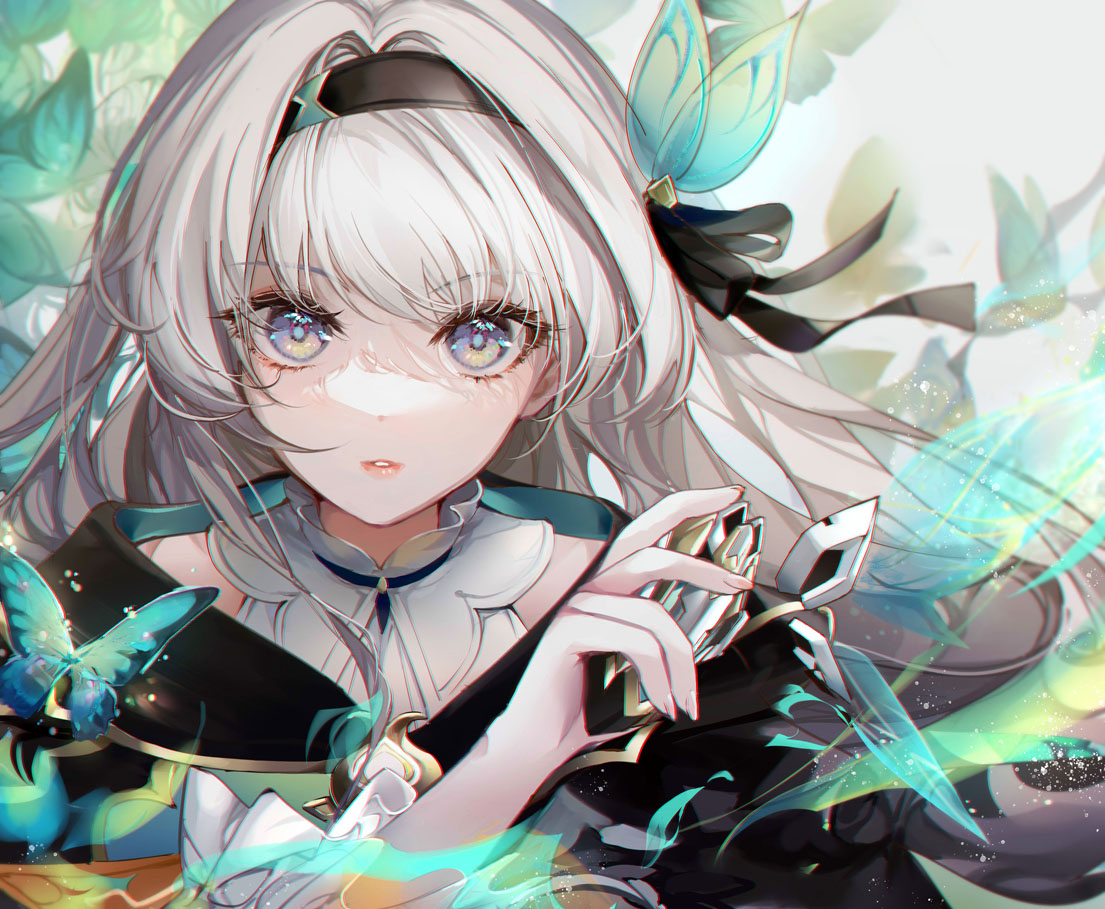 This is a pixiv picture whose title is ホタル.