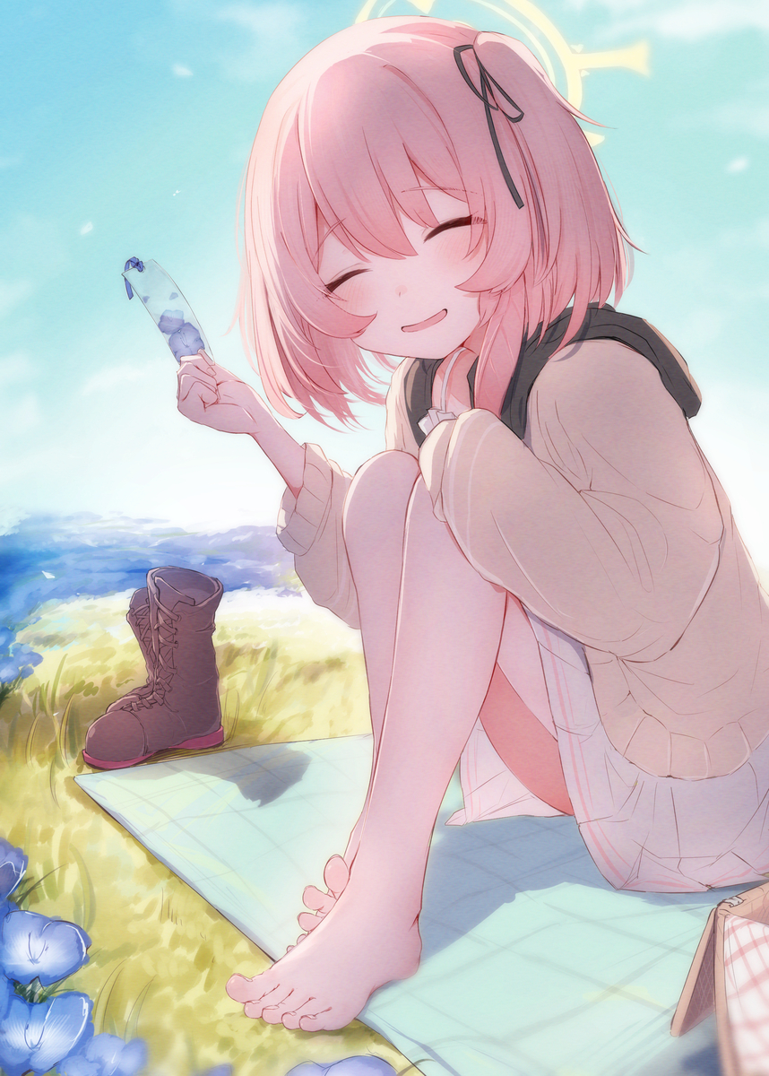 This is a pixiv picture whose title is えへへ.