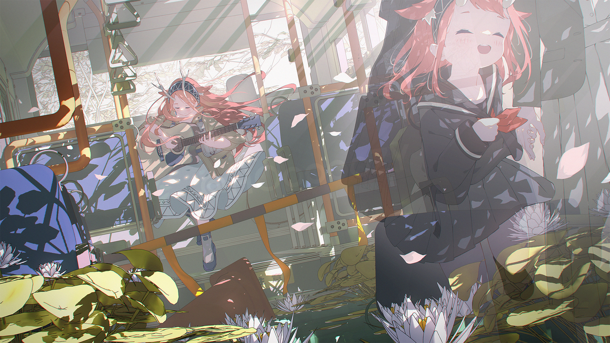 This is a pixiv picture whose title is 記憶.