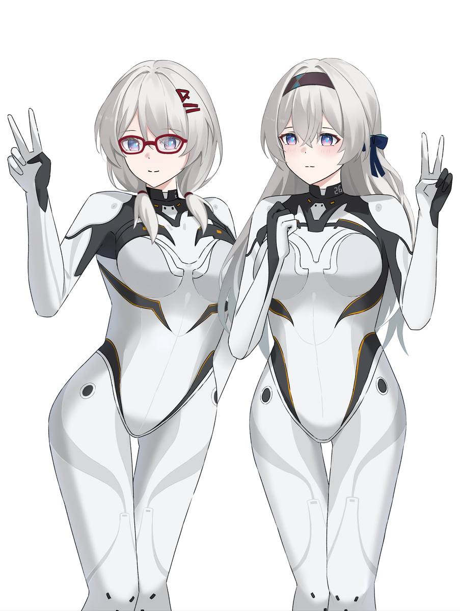 This is a pixiv picture whose title is AR-214 & AR-26710 HSR.