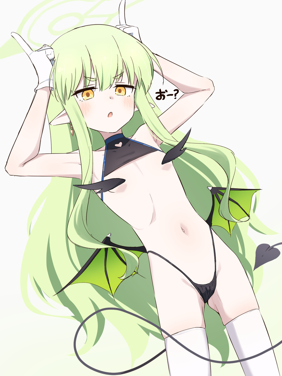 This is a pixiv picture whose title is ヒカリ👿.