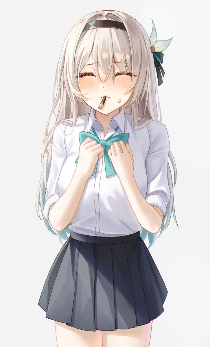 This is a pixiv picture whose title is ドキドキ💙.