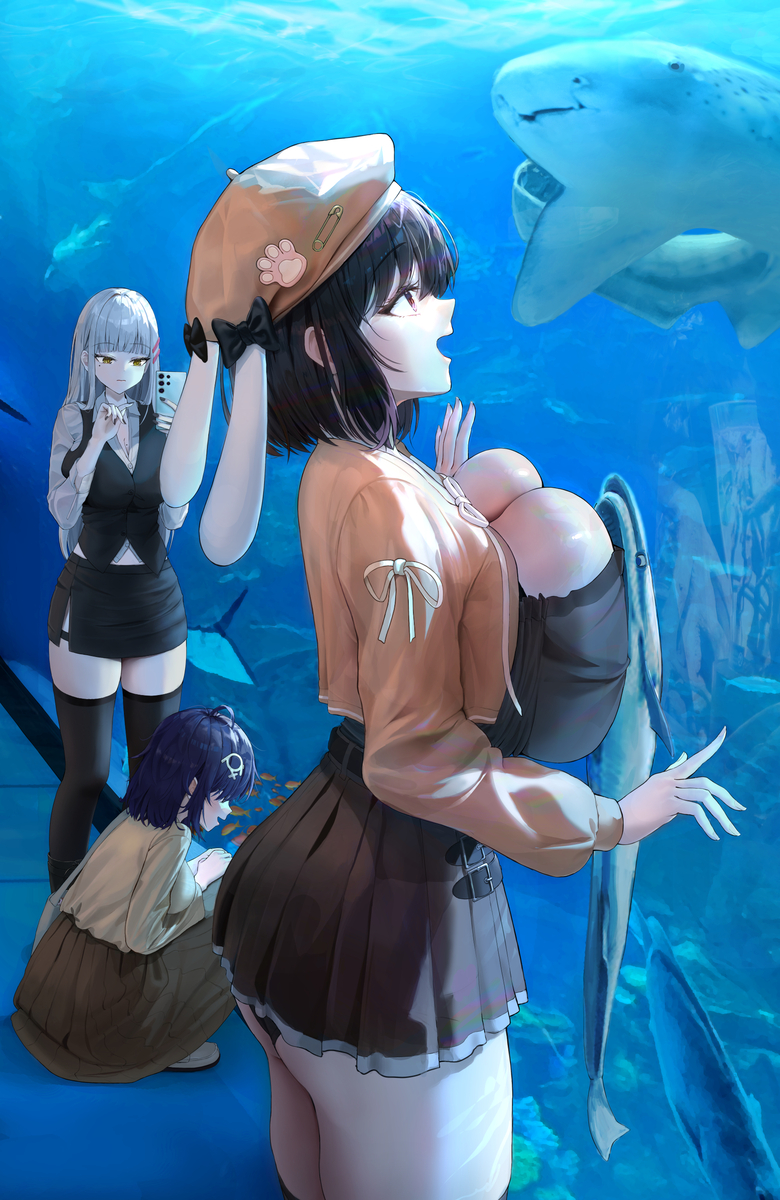 This is a pixiv picture whose title is Aquarium.