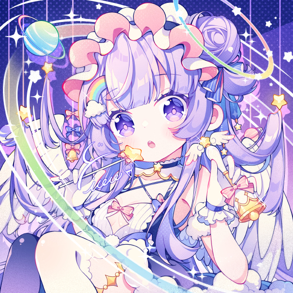 This is a pixiv picture whose title is ⭐.