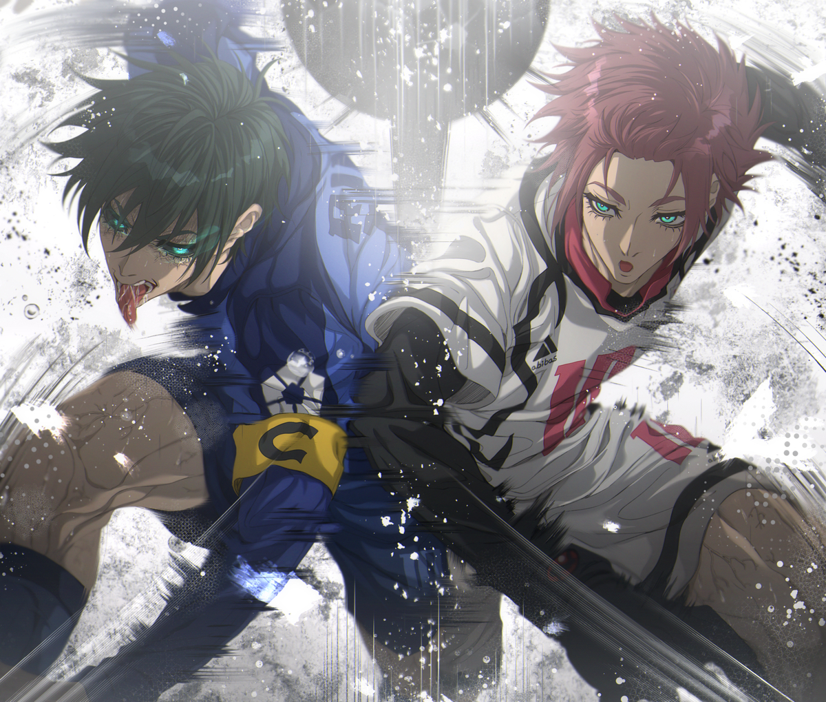 This is a pixiv picture whose title is Brothers' Duel.