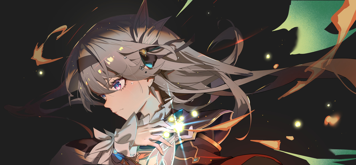This is a pixiv picture whose title is 我梦见一片焦土，一株破土而生的新蕊…….