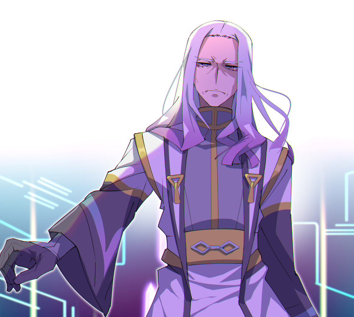 This is a pixiv picture whose title is ギベオン様と執事ハンベル.