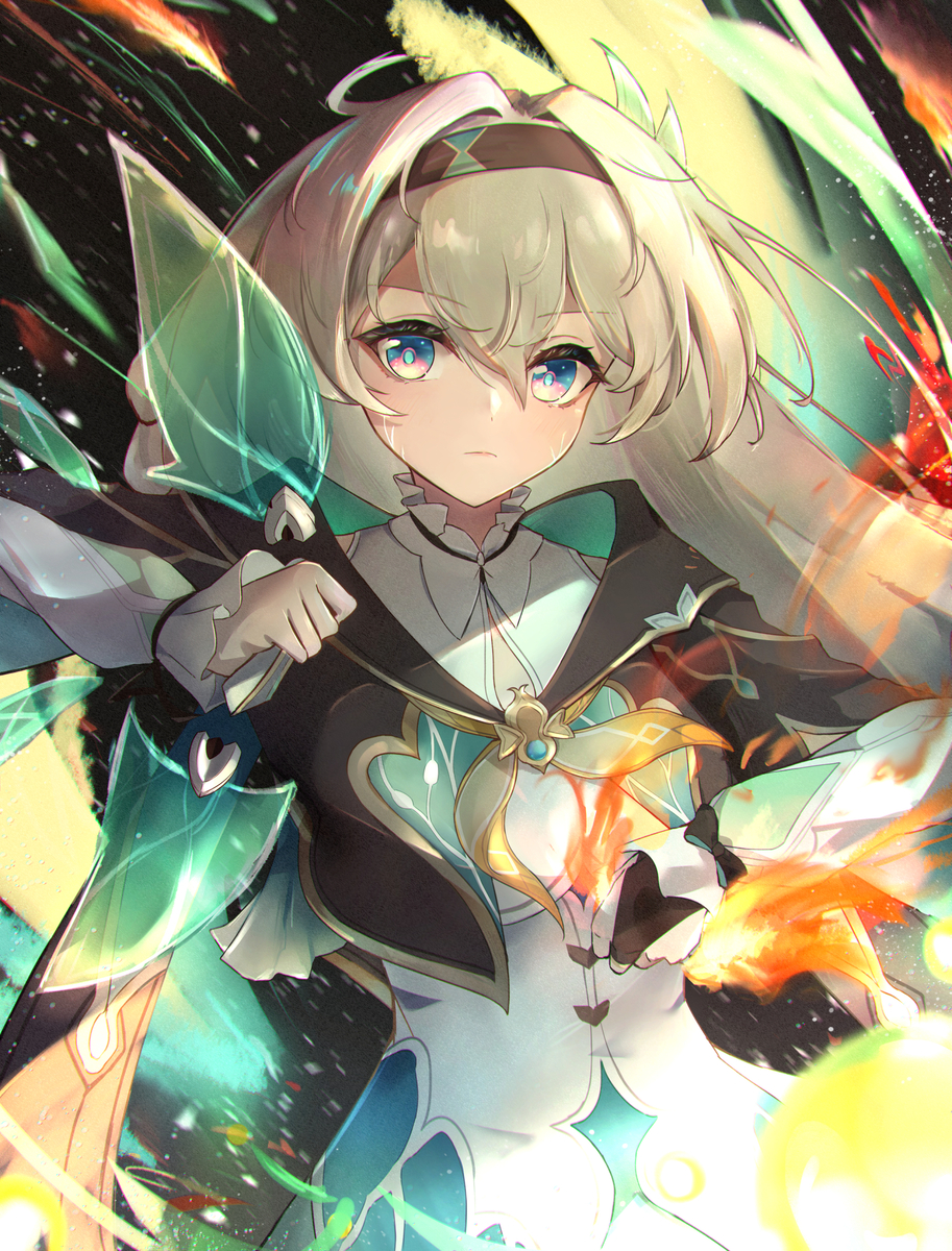 This is a pixiv picture whose title is Firefly.