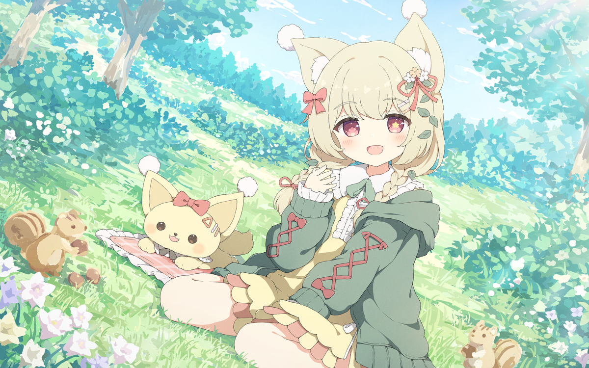 This is a pixiv picture whose title is skeb.
