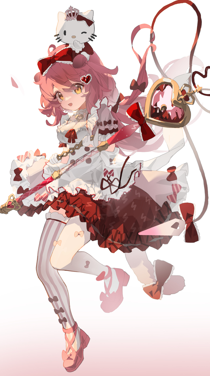 This is a pixiv picture whose title is 魔法猪咪！.