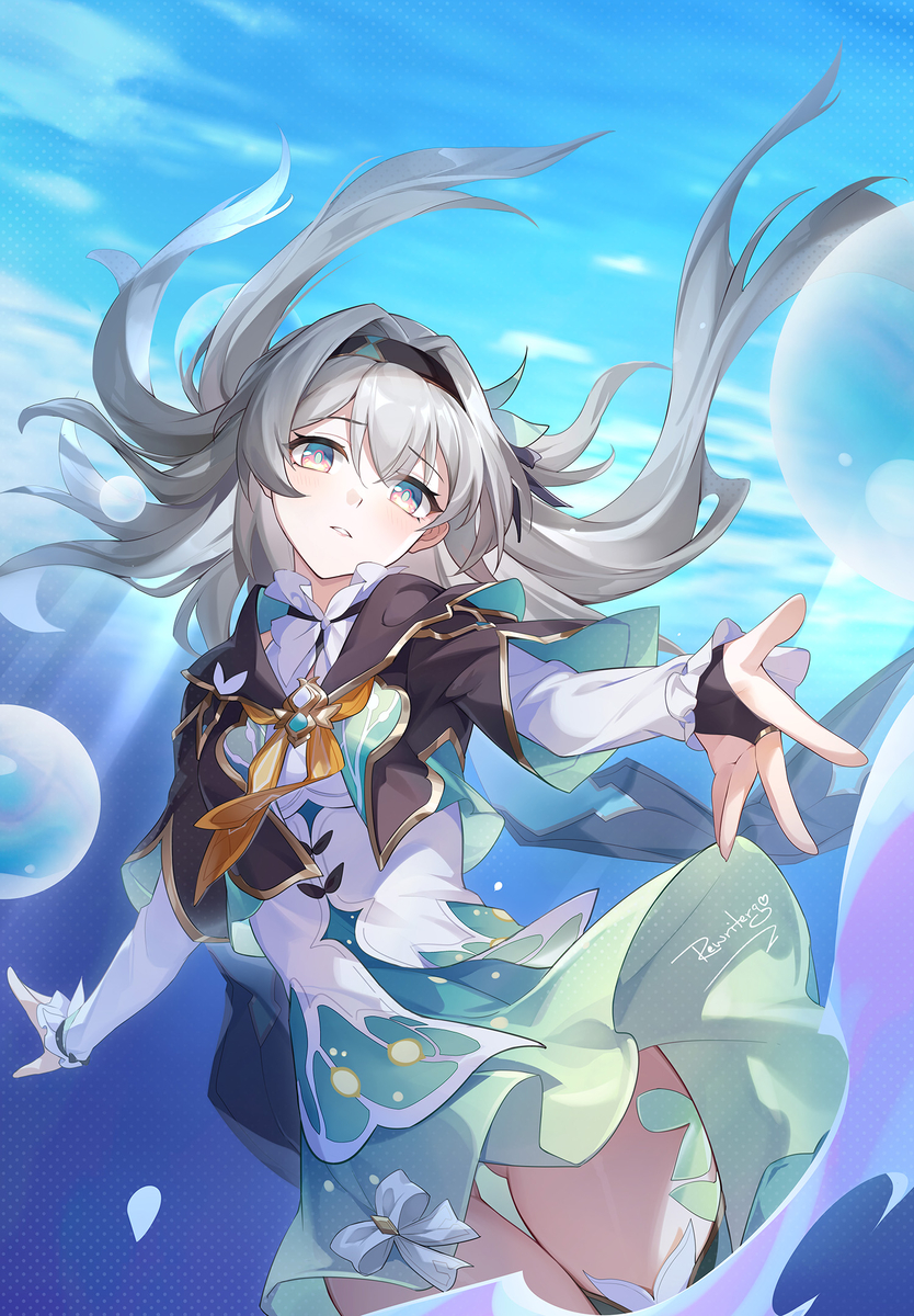 This is a pixiv picture whose title is 会莹吗.