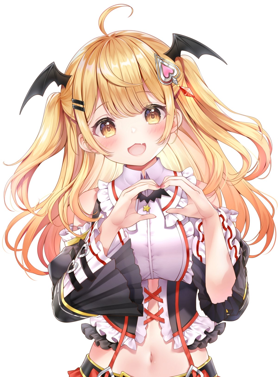 This is a pixiv picture whose title is 夜空メルさんサムネイラスト.