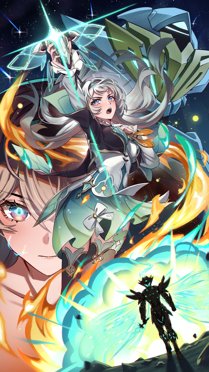 This is a pixiv picture whose title is Firefly🔥✨.