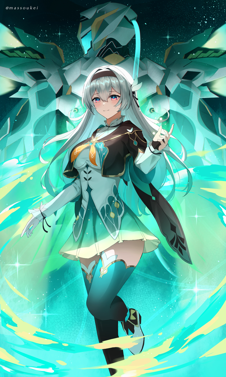 This is a pixiv picture whose title is firefly.
