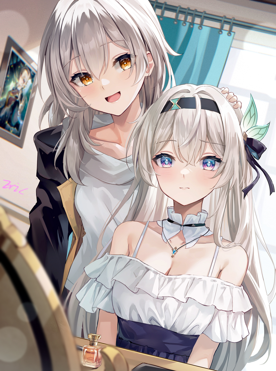 This is a pixiv picture whose title is 流萤.