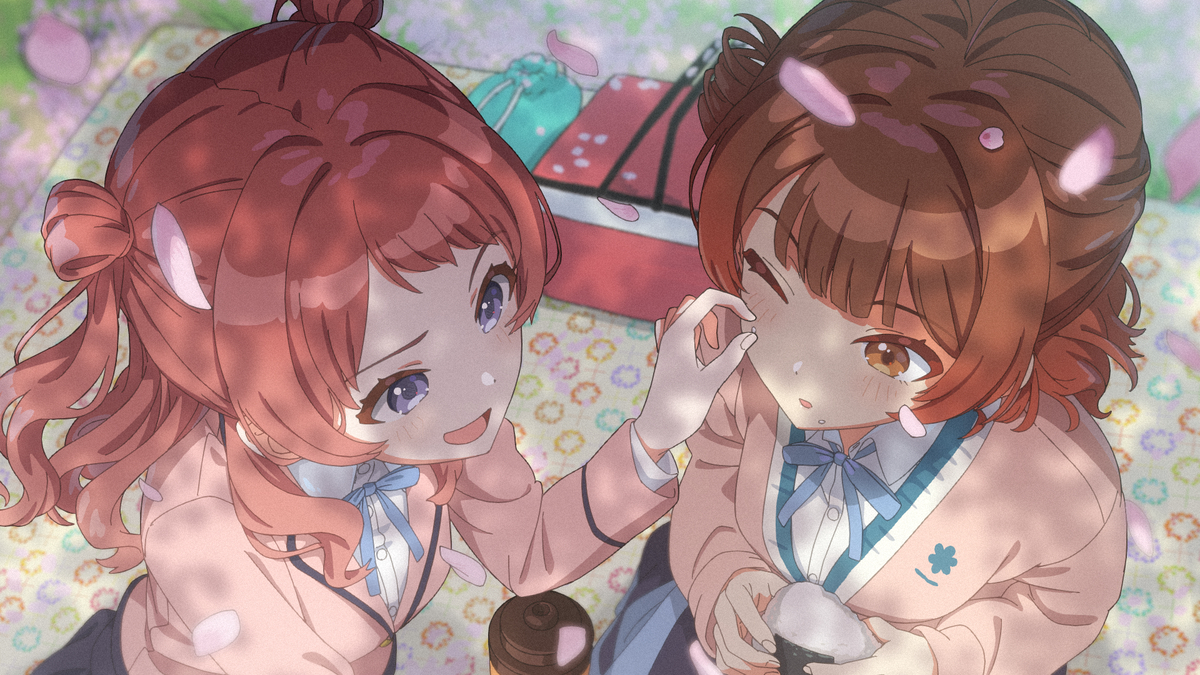 This is a pixiv picture whose title is 🌸🌸.