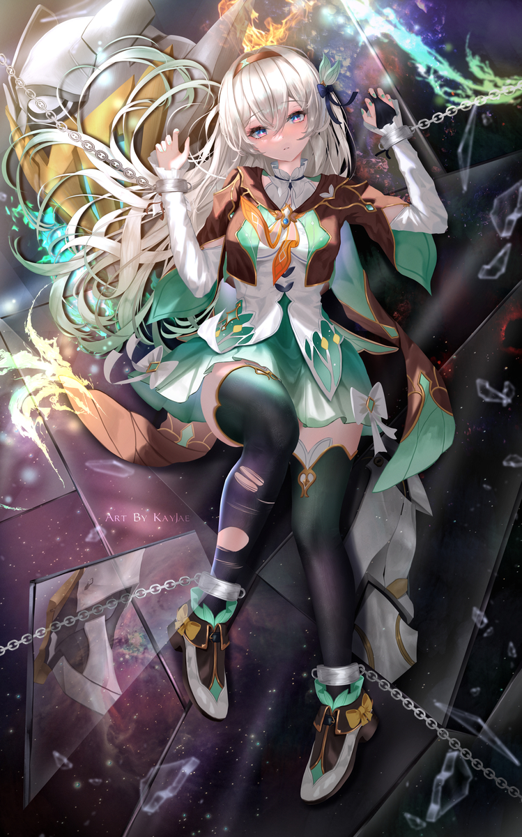 This is a pixiv picture whose title is Firefly: Chained Fate.