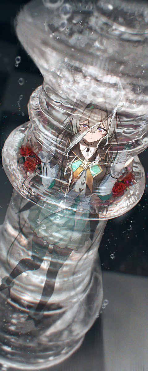 This is a pixiv picture whose title is どうか救いを.