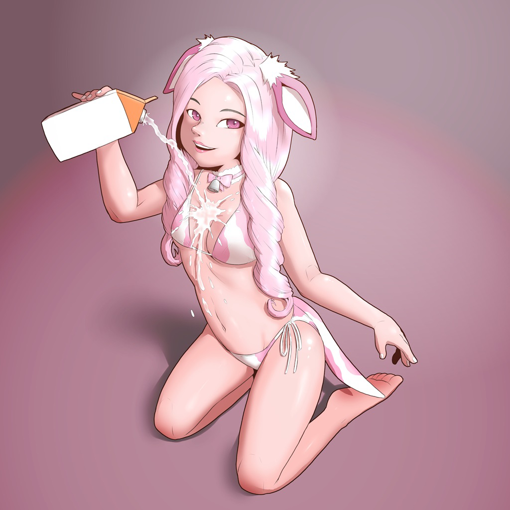 This is a pixiv picture whose title is [Tier reward] Got milk?.
