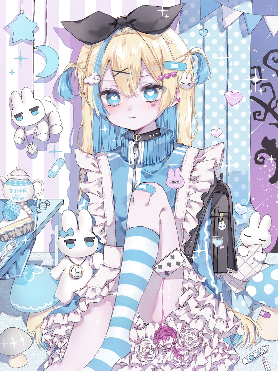 This is a pixiv picture whose title is ジャージメイドアリス.
