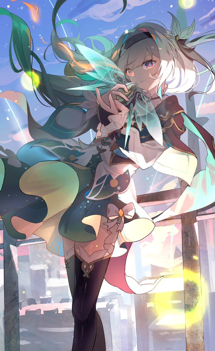 This is a pixiv picture whose title is ホタルよ、生きるために死ぬのだと.