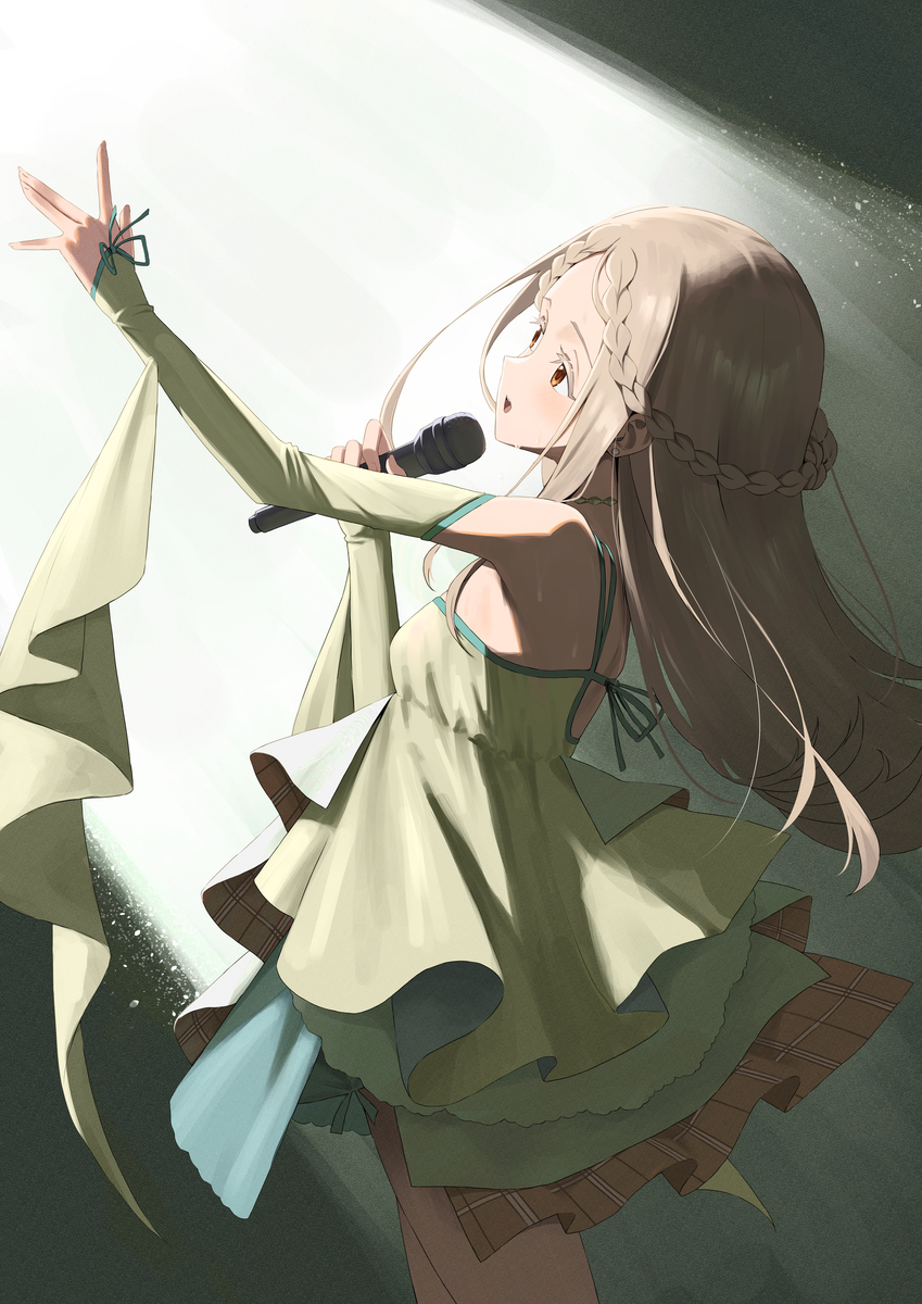 This is a pixiv picture whose title is 篠澤広.