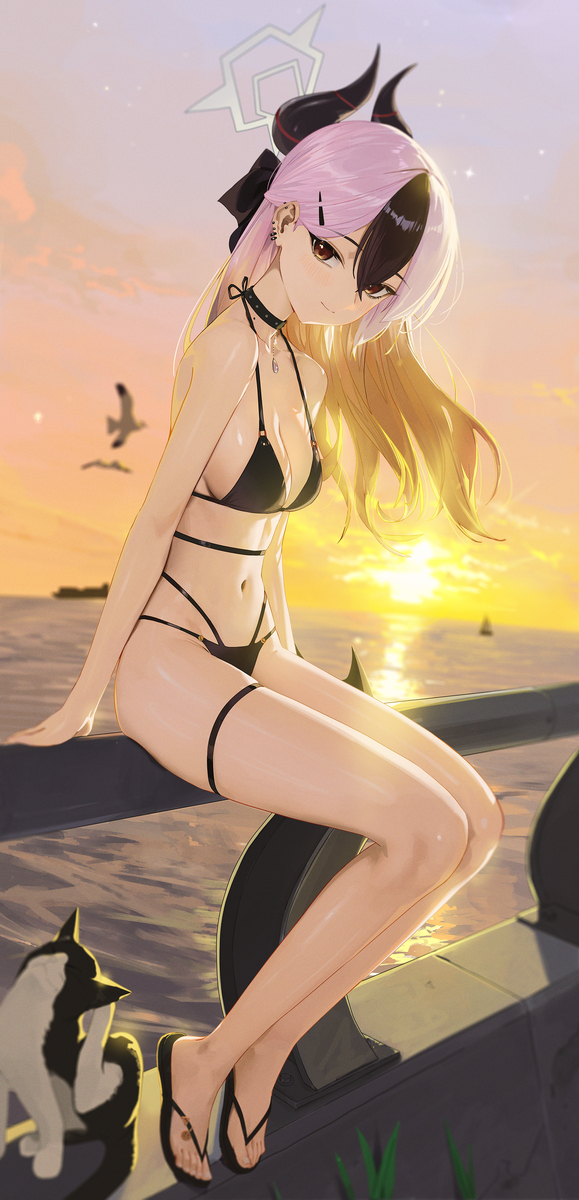 This is a pixiv picture whose title is 鬼方 カヨコ.