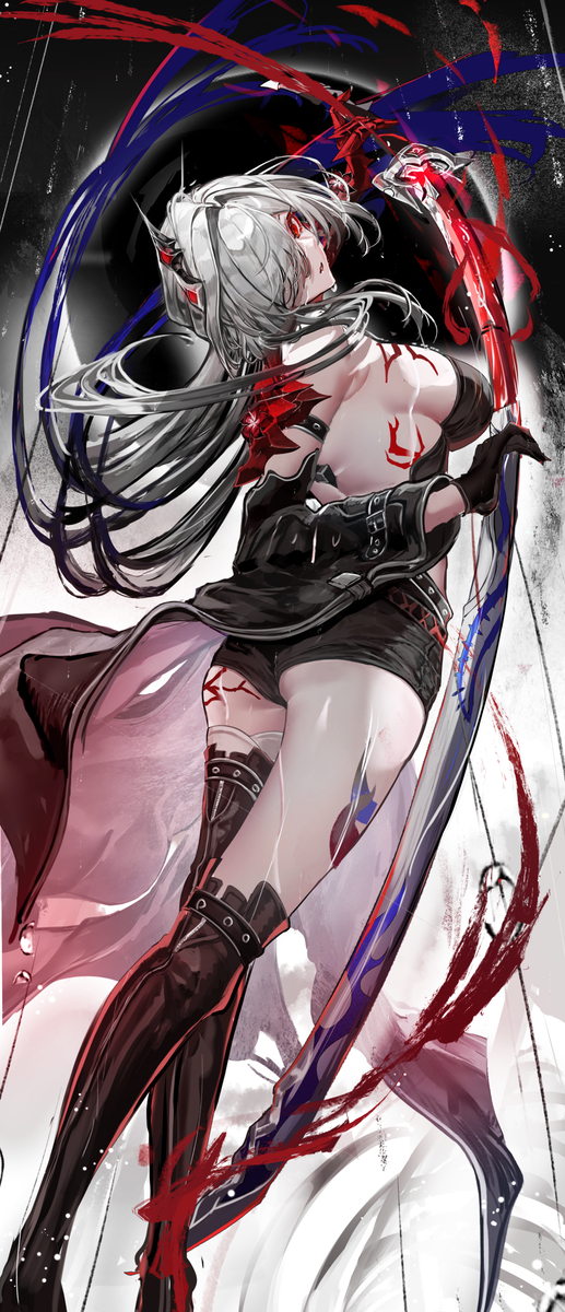 This is a pixiv picture whose title is 黄泉.