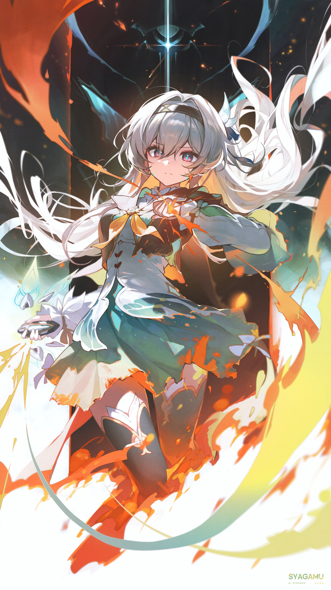 This is a pixiv picture whose title is いつか蛍火をこの目に.