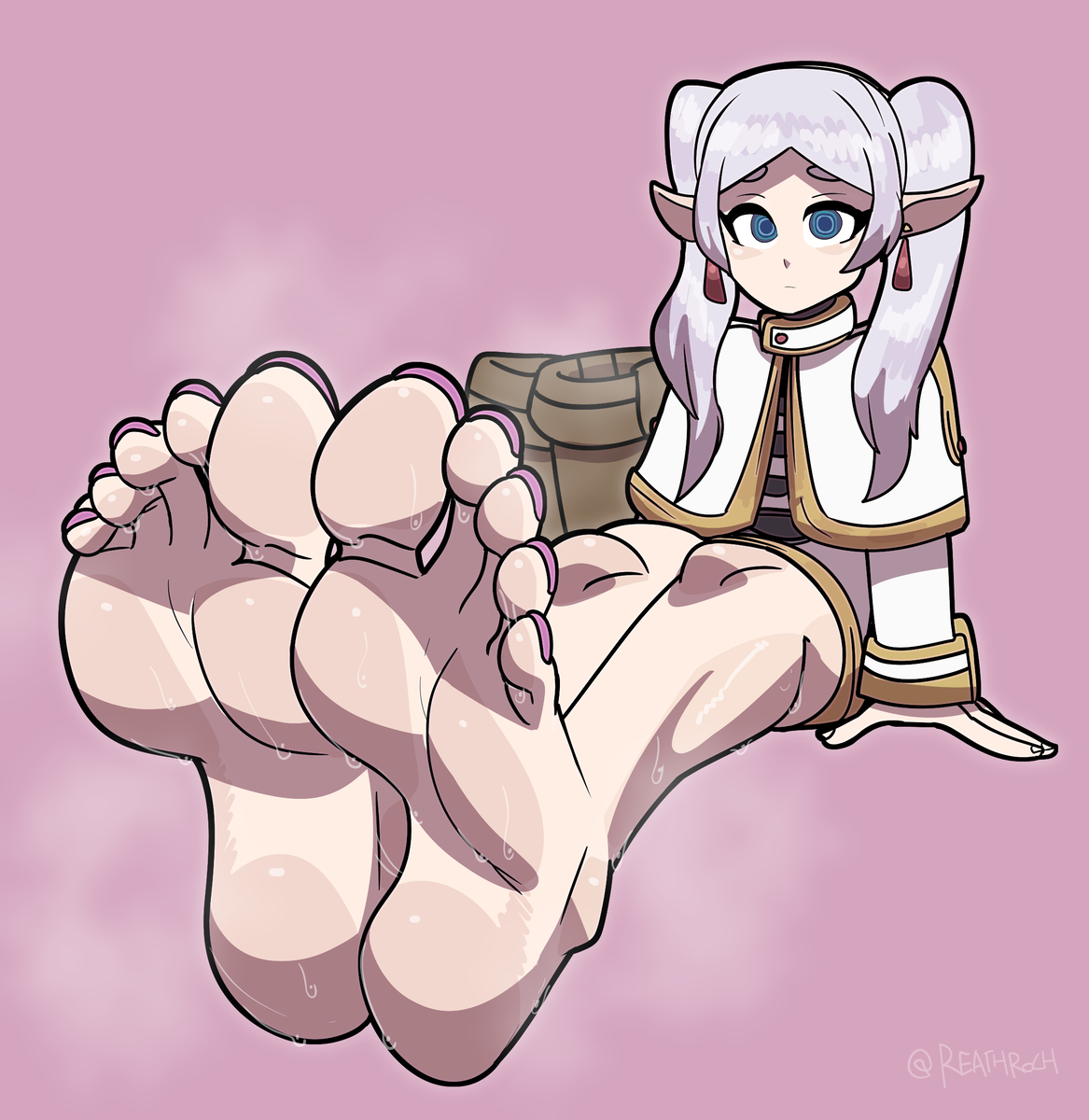 This is a pixiv picture whose title is フリーレン.