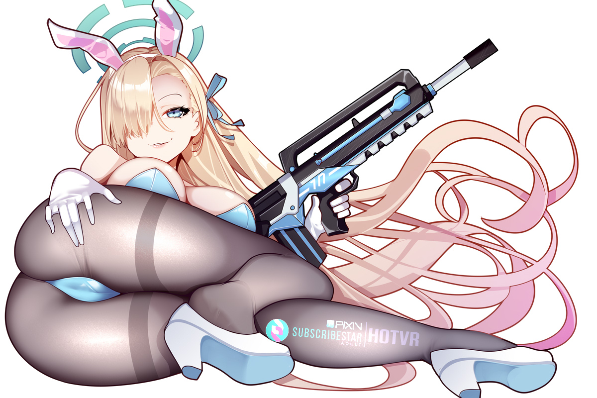 This is a pixiv picture whose title is Bunnysuit Asuna.