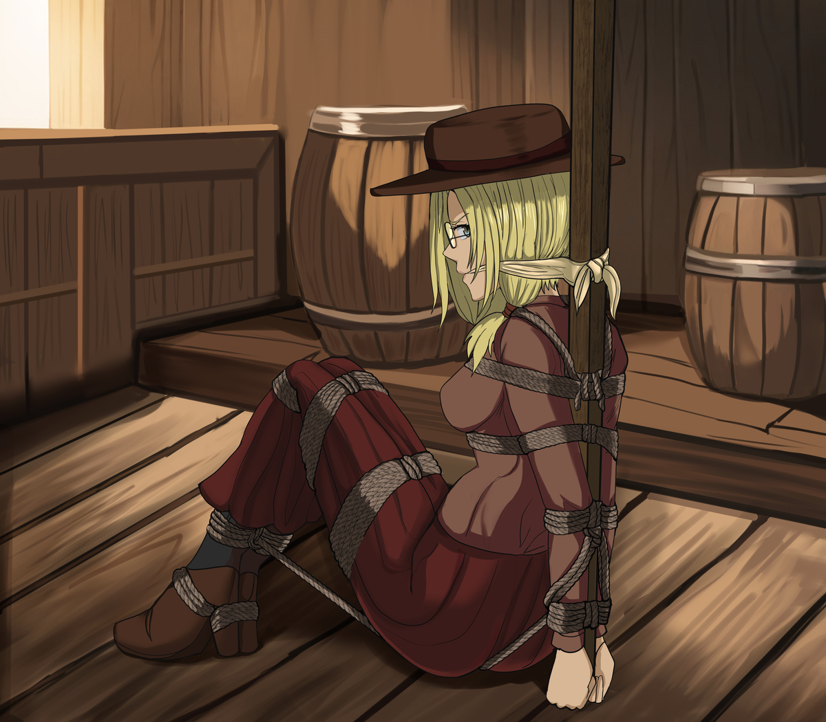 This is a pixiv picture whose title is COM - Grounded.