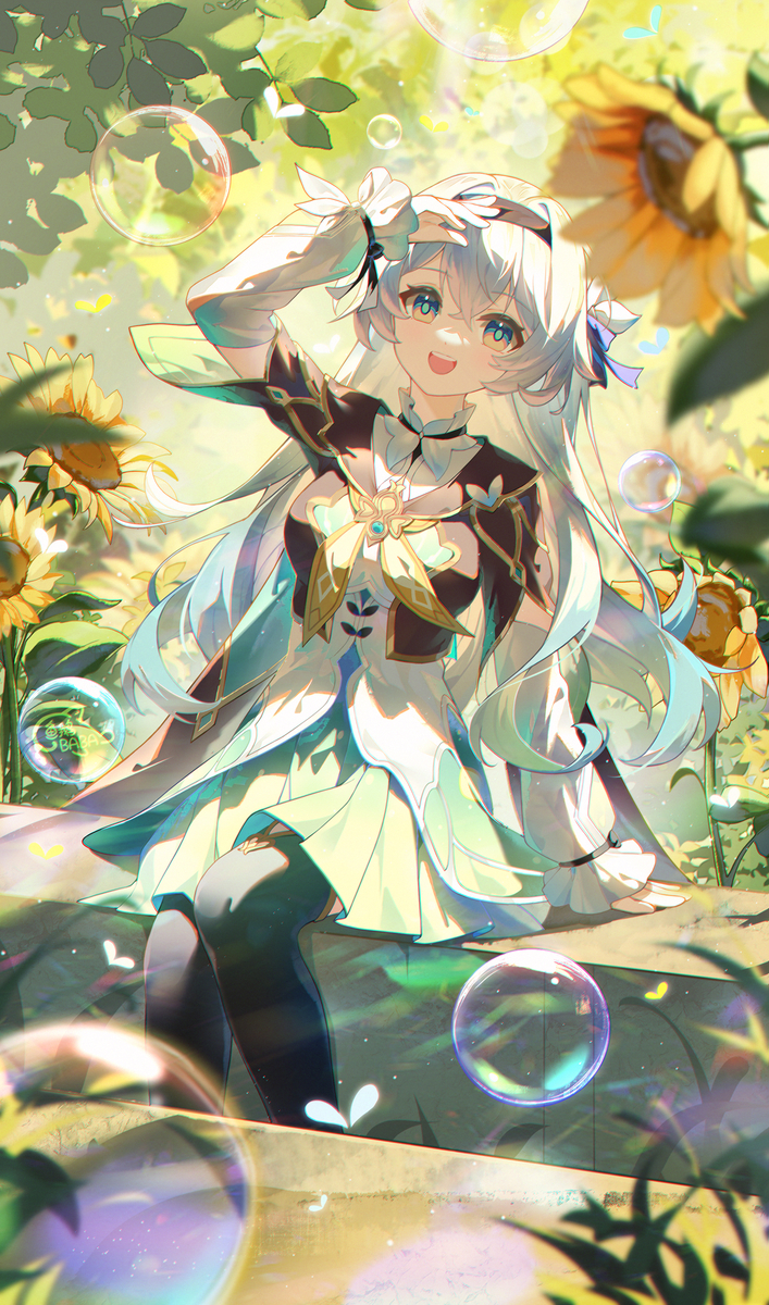 This is a pixiv picture whose title is 流萤.