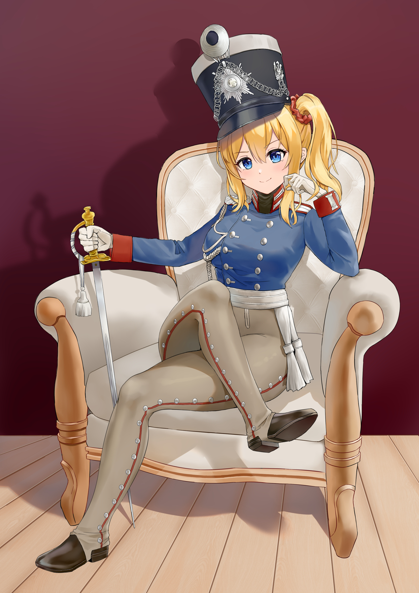This is a pixiv picture whose title is commission work.