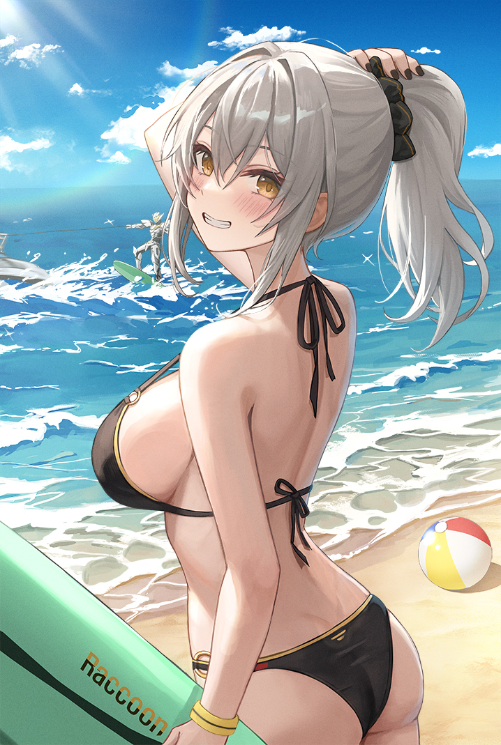 This is a pixiv picture whose title is Swimsuit Stelle.