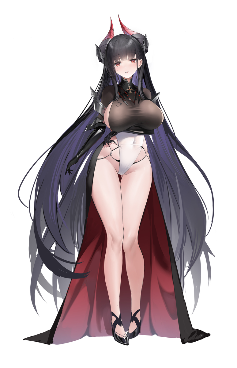 This is a pixiv picture whose title is 碧蓝航线亚尔薇特.