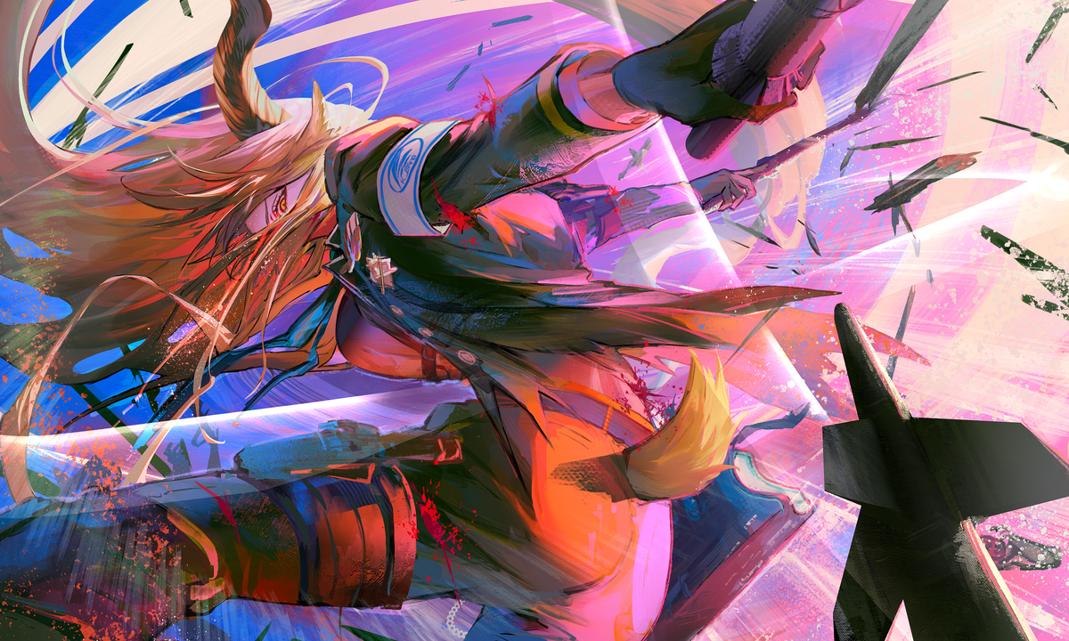 This is a pixiv picture whose title is デーゲンブレヒャー.