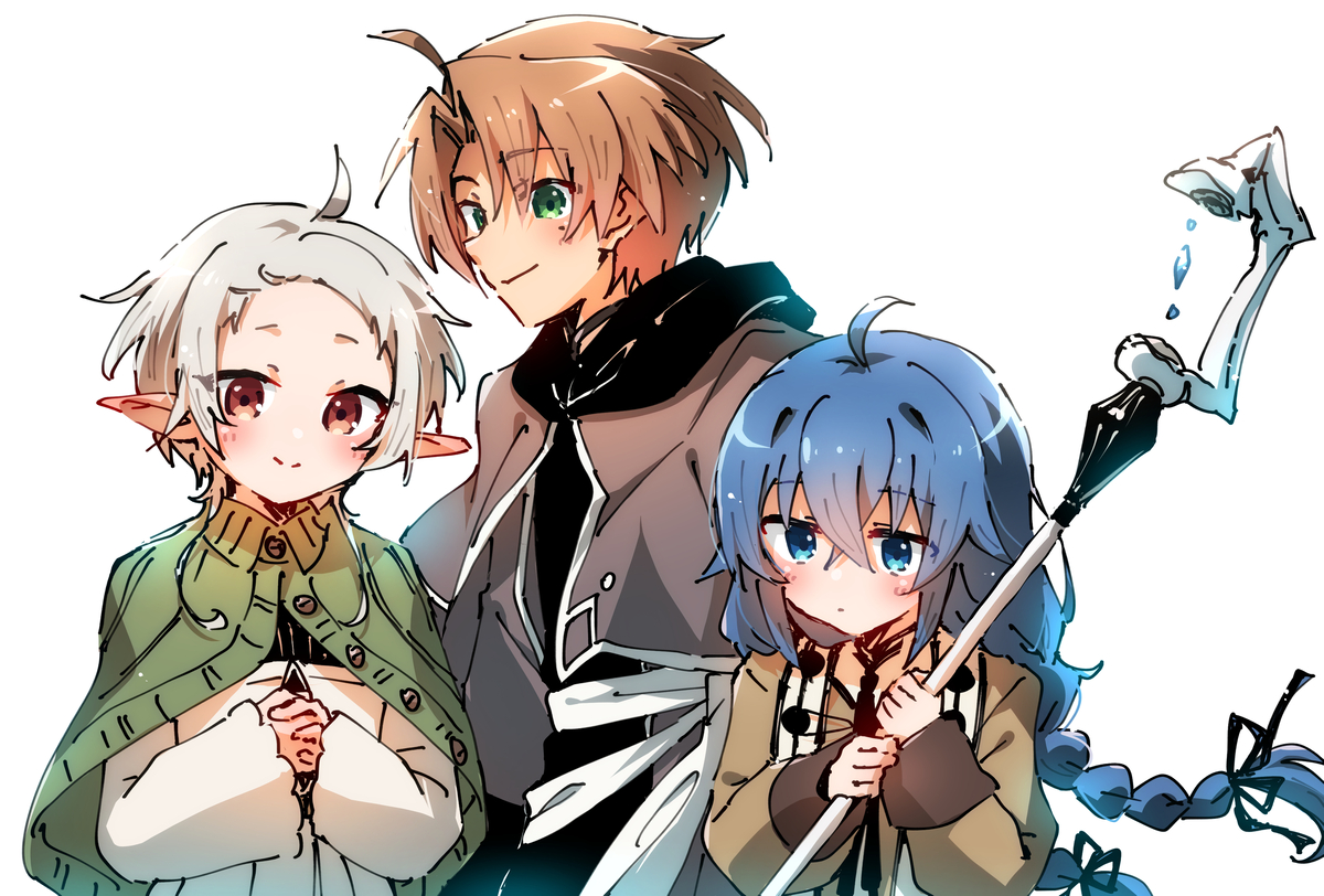 This is a pixiv picture whose title is 無職転生Ⅱ ～異世界行ったら本気だす～ 第2期第2クール.