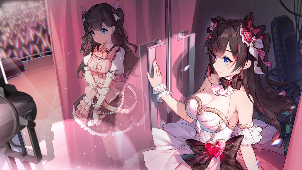 This is a pixiv picture whose title is 过去和现在.