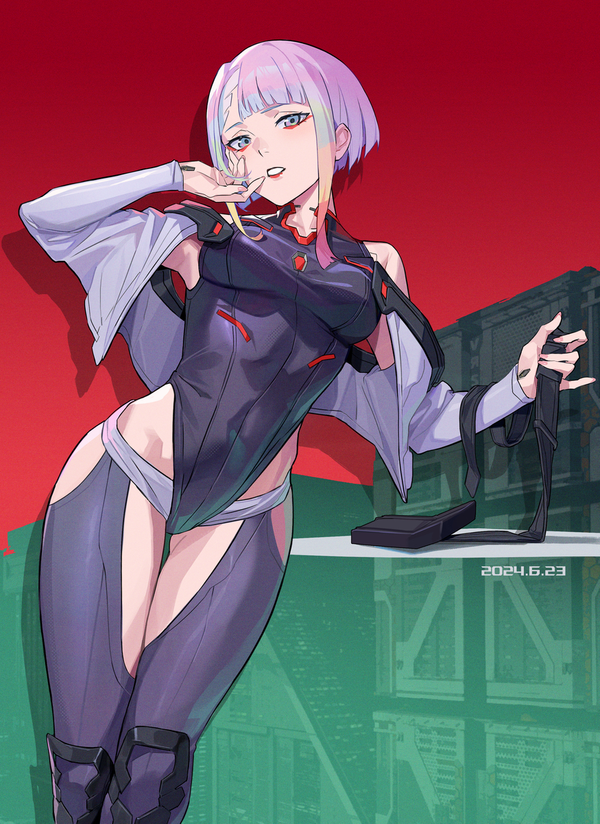 This is a pixiv picture whose title is 练习.