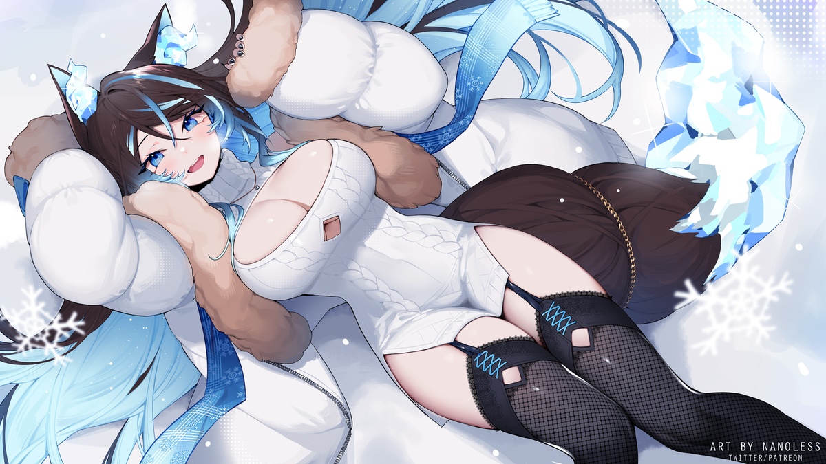 This is a pixiv picture whose title is Snow Sinder.