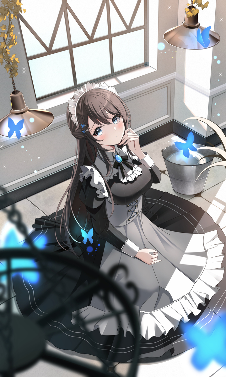 This is a pixiv picture whose title is [Skeb]御影 ゆら.