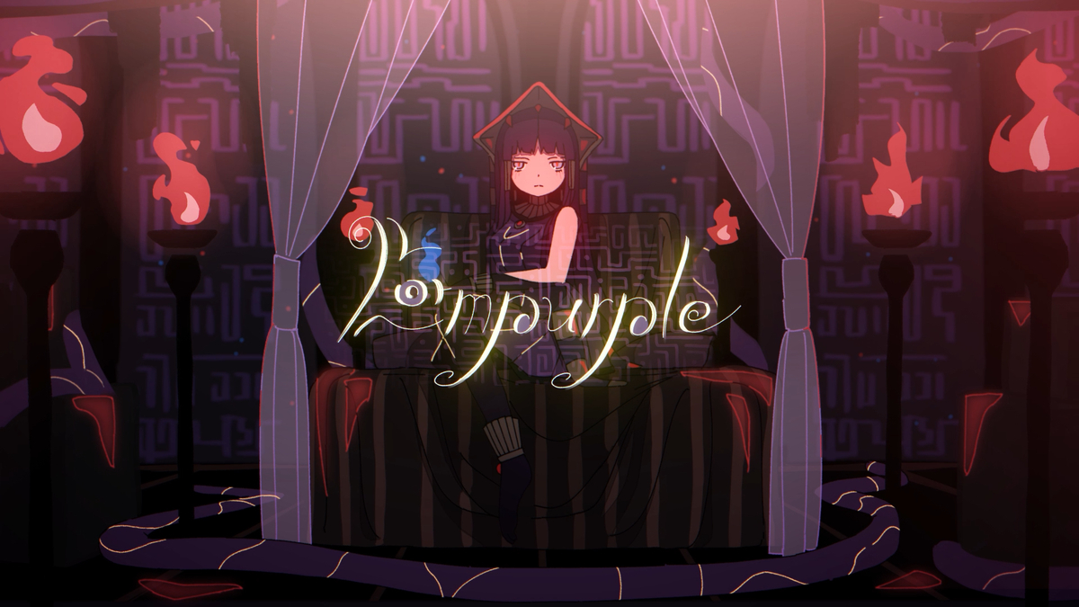 This is a pixiv picture whose title is エンパープル.