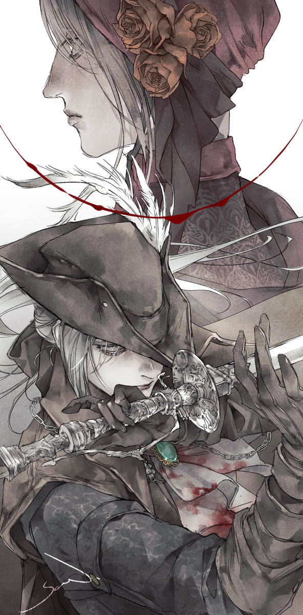 This is a pixiv picture whose title is Lady Maria.