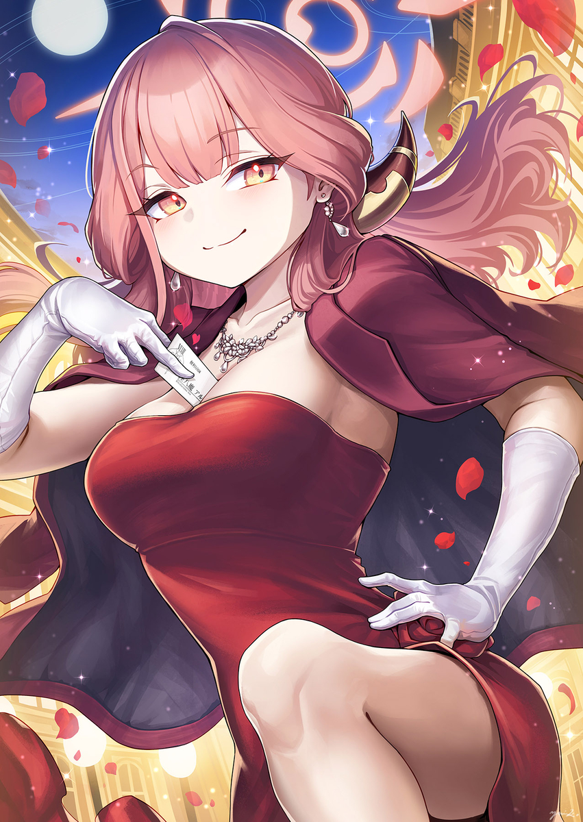 This is a pixiv picture whose title is ドレスアル.