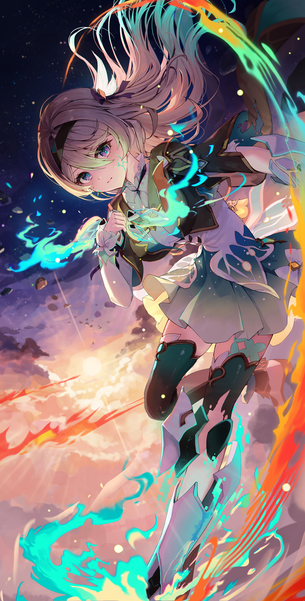 This is a pixiv picture whose title is ホタル.