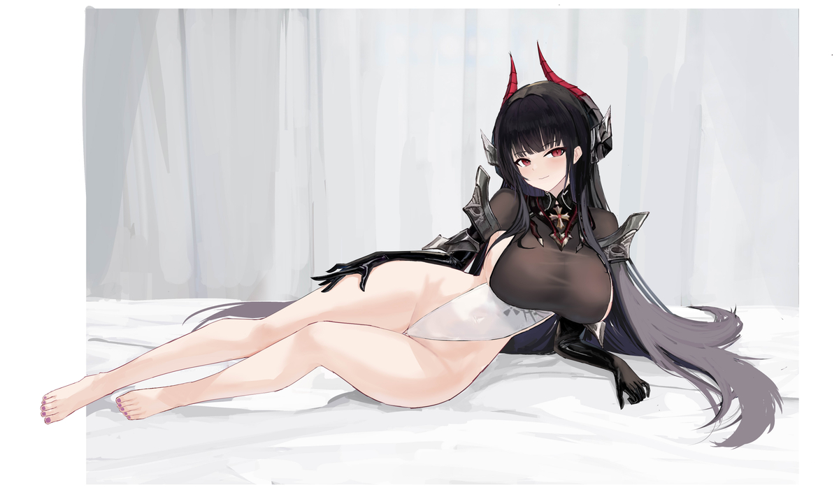 This is a pixiv picture whose title is アルヴィト(アズールレーン).